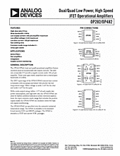 DataSheet OP282 pdf